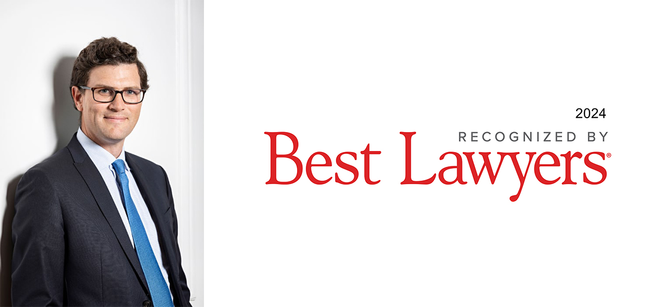 Reconnaissance de Florian de Mascureau Édition 2024 The Best Lawyers